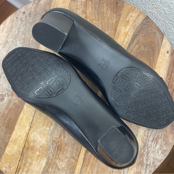 Etienne Aigner l 9M Madge Leather Buckle Classic Conservative Career Block Heels - Picture 10 of 15